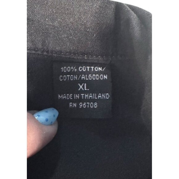 Vintage Tabasco Alligator Crocodile Pepper Sauce Camp Button Up Shirt Mens XL - Picture 5 of 10